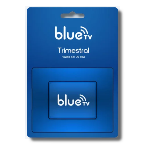 Blue TV Recarga 90 dias de Validade – Trimestral
